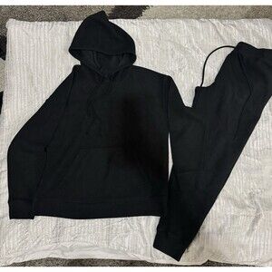 Black Ande Mens Sweatsuit Small